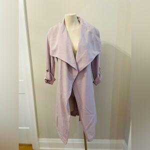 Soia & Kyo Light Lavender Trench